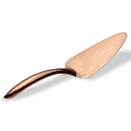 Bon Chef Ez Use Banquet Pastry Server Hammer Finish 10-1/4" - Rose Gold 9465HFRG